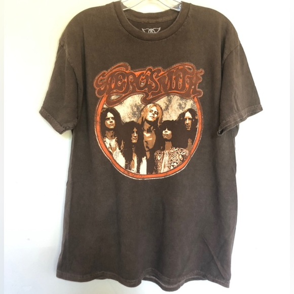 Aerosmith Get Your Wings Tour T Shirt - Picture 1 of 3
